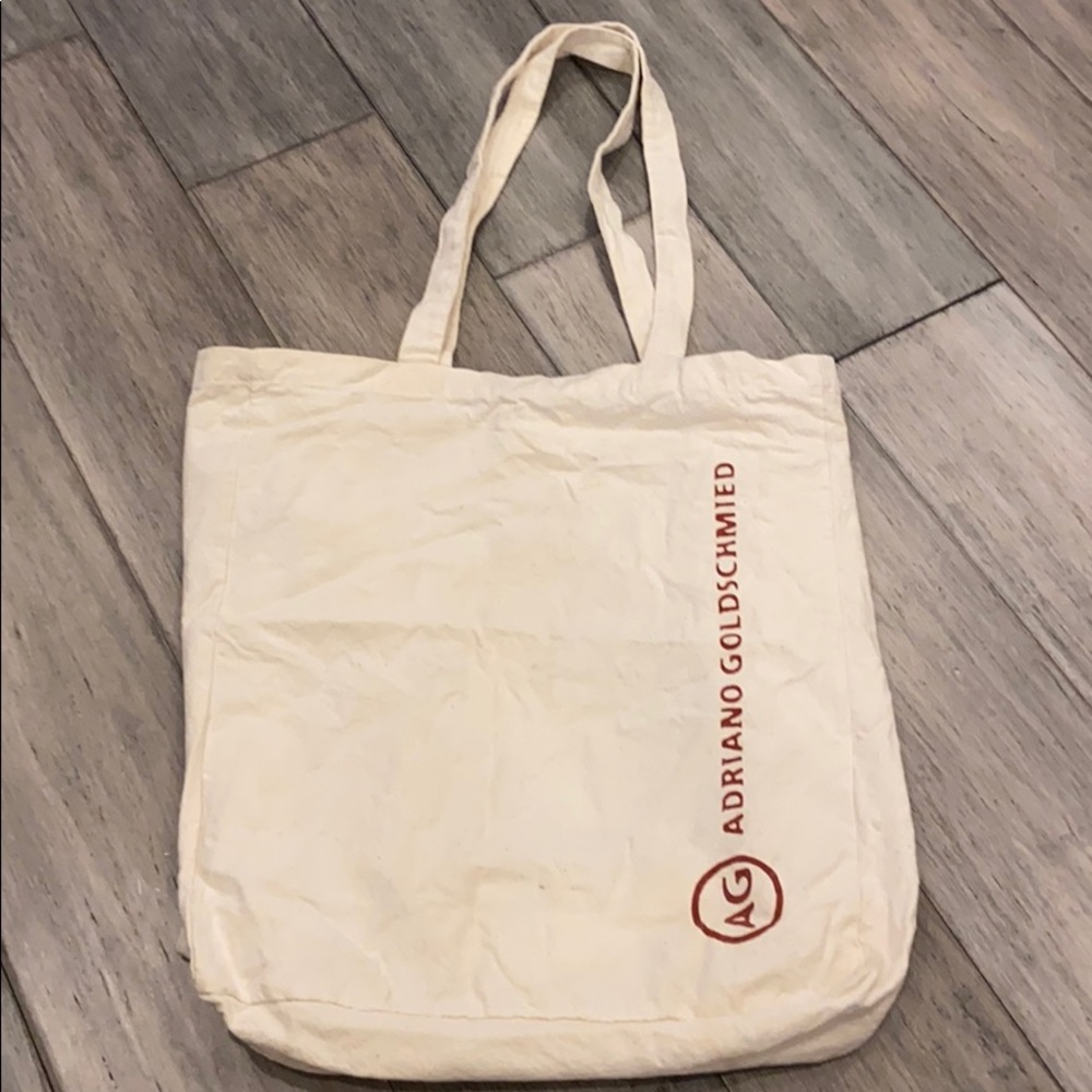 AG Adriano Goldschmied fabric tote bag
